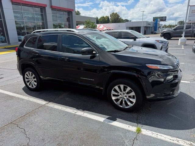 Used 2017 Jeep Cherokee Overland with VIN 1C4PJMJS8HW546637 for sale in Augusta, GA