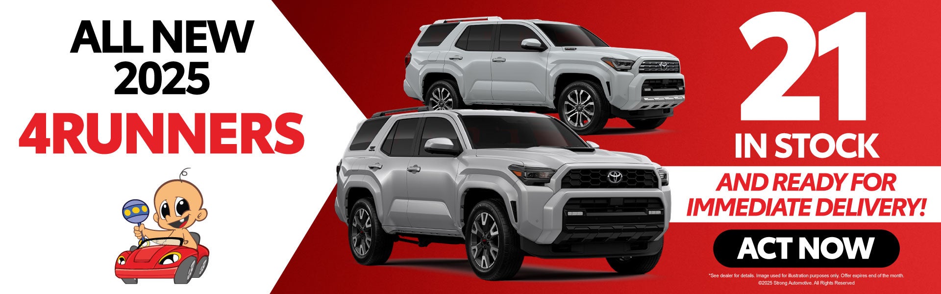 All New 2025 4 Runners