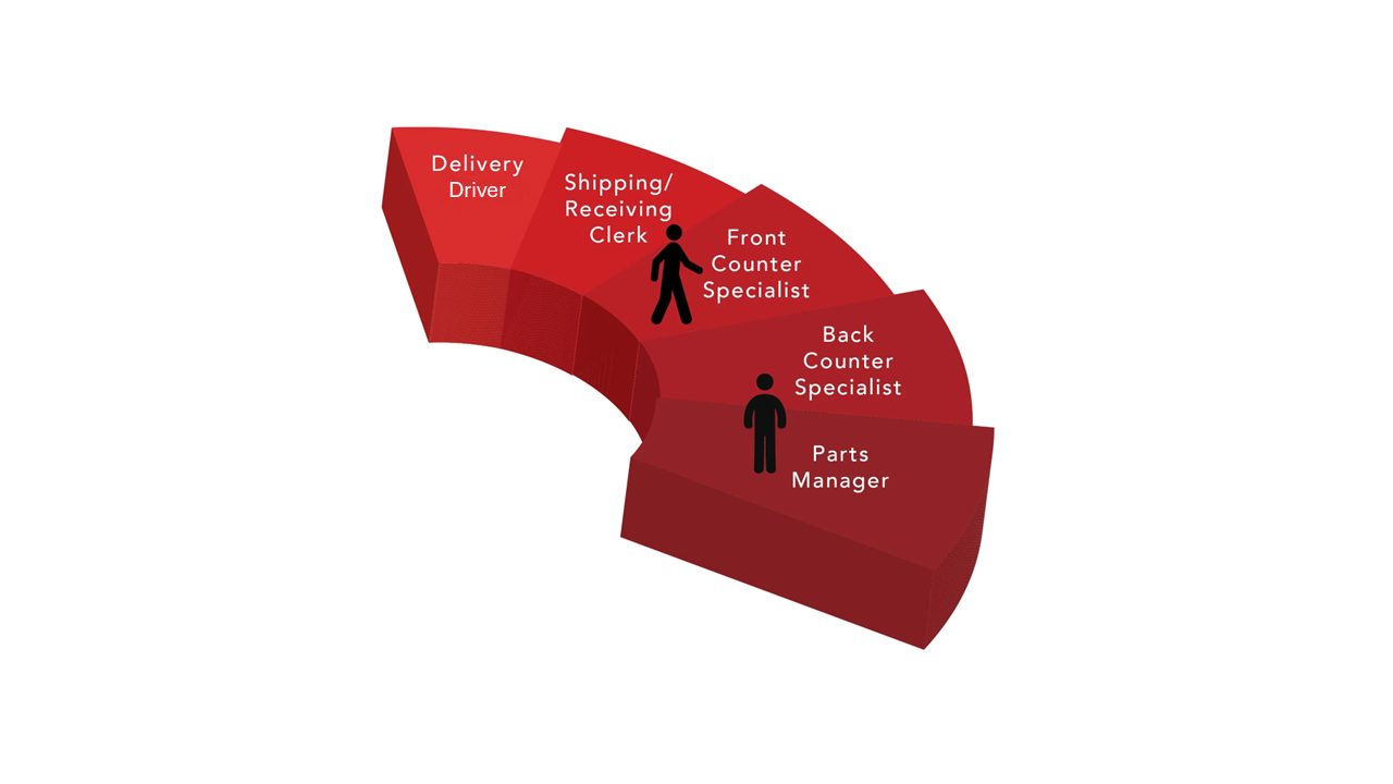 Automotive Parts Department Career Path